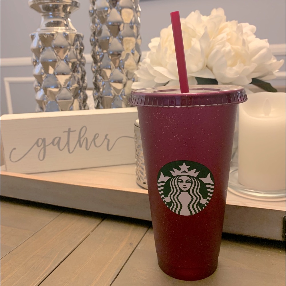 ⭐️STARBUCKS HOLIDAY 2020 GLITTER COLD CUP